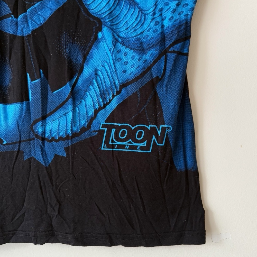 Lady Toon Comic Cat Woman Graphic Tee Rare Black XL Y2K VTG Streetwear Comicon - Picture 10 of 10